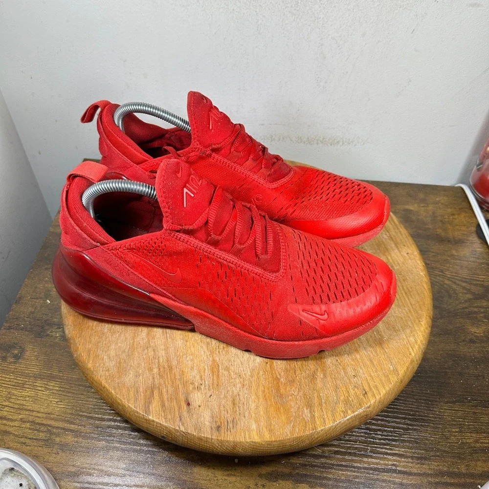 Nike Air Max 270 University Red Mens Running Shoes CV7544-600 Size 11